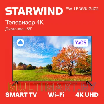 Телевизор StarWind SW-LED65UG402 картинка 2